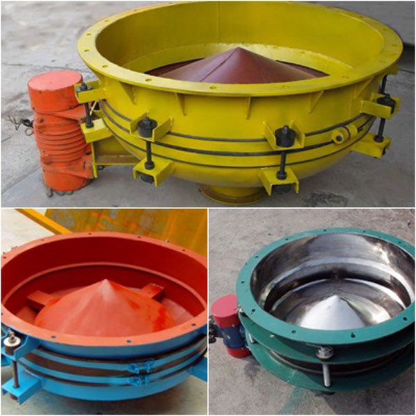 振动给料斗多为圆盘式也有直槽式